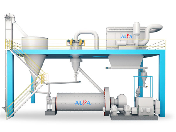 球磨分級(jí)生產(chǎn)線