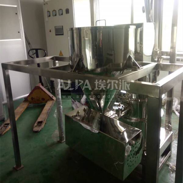 安徽某機(jī)械設(shè)備公司 購買CSM410-V三七專用打粉機(jī)